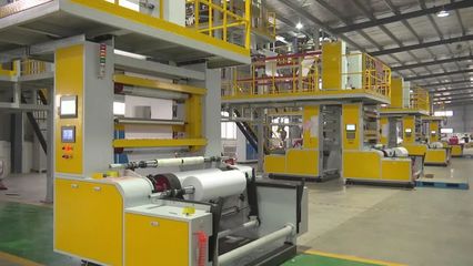 復工復產加速度--安陸鼎沃環(huán)保新材料包裝項目開足馬力生產